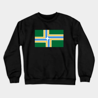 Flag of Portland, Oregon Crewneck Sweatshirt